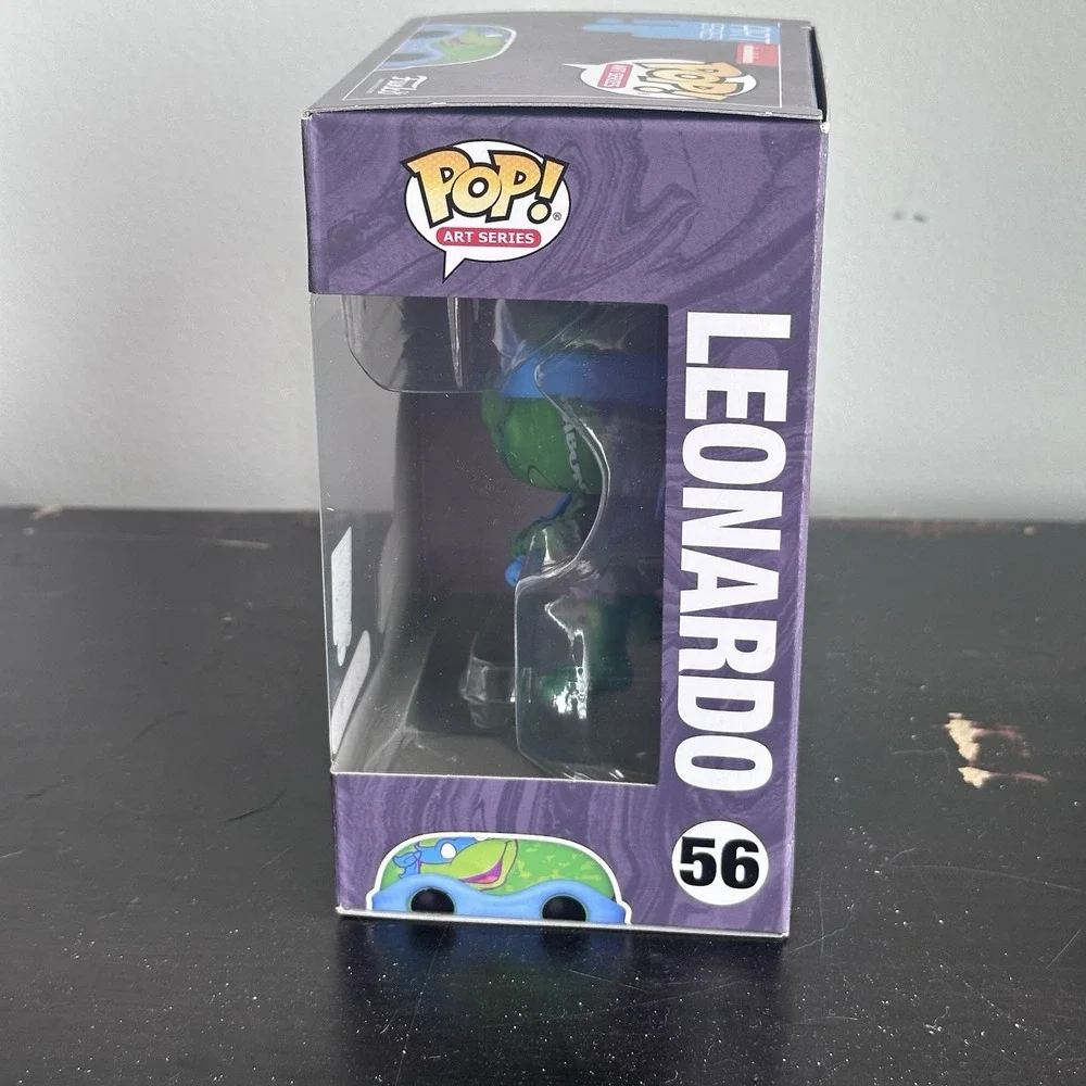Funko Pop! Teenage Mutant Ninja Turtles #56 Leonardo Art Series Target Exclusive